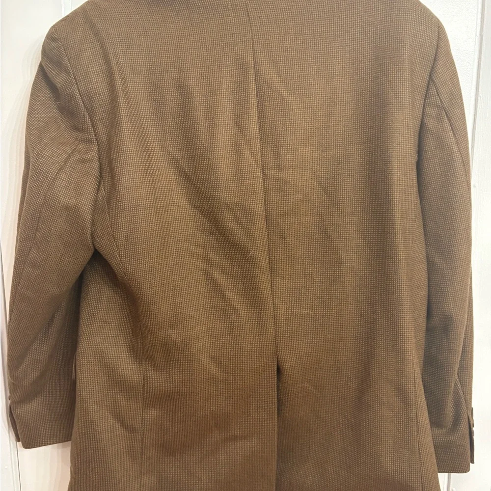 Lauren Ralph‎ Lauren 100% Lambswool Houndstooth Blazer Sport Coat